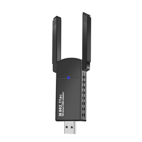 U-speed AC1300 USB 3.0 Bezprzewodowy adapter WIFI 1300 Mbps Dual Band 5Ghz Sieć - Zdjęcie 10 z 12