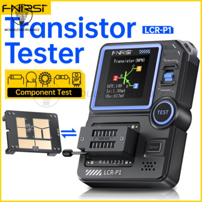 FNIRSI LCR-P1 Transistor Tester Diode Triode MOSFET NPN PNP SMD LCR ESR Meter US