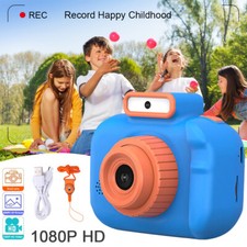 1080P Digital Cameras Toddler Video Recorder 2.0" Screen Xmas Gift for Boy Girl