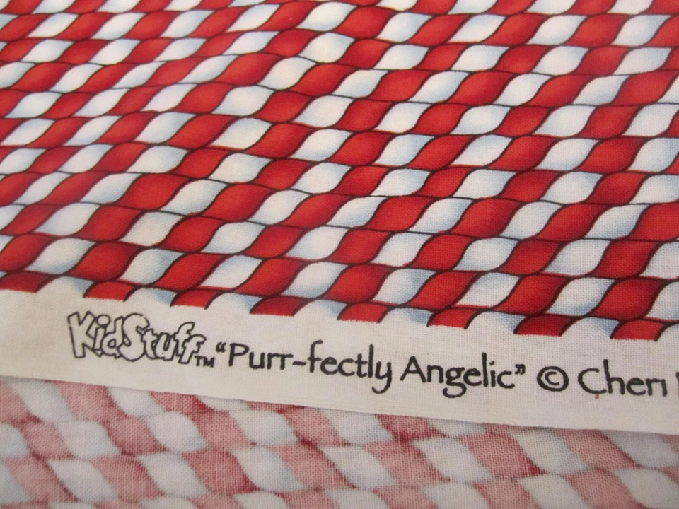Moda Cotton FAbric Candy Cane Stripe Perfectly Angelic Cheri L. Strole 1ydx44 - Image 2 of 4