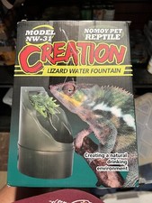 Creation Model NW-31 Lizard Water Fountain 5-7 Days of Water Storage Brand New