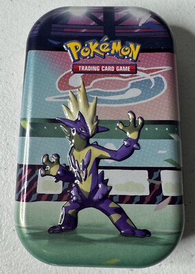 Kiraidon Mini Tin Purple Pokémon Collectible Tins TCG Collectors
