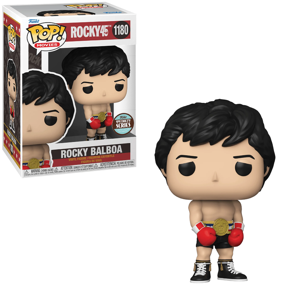 Funko POP! Movies: Rocky45 - Rocky Balboa (Specialty Series