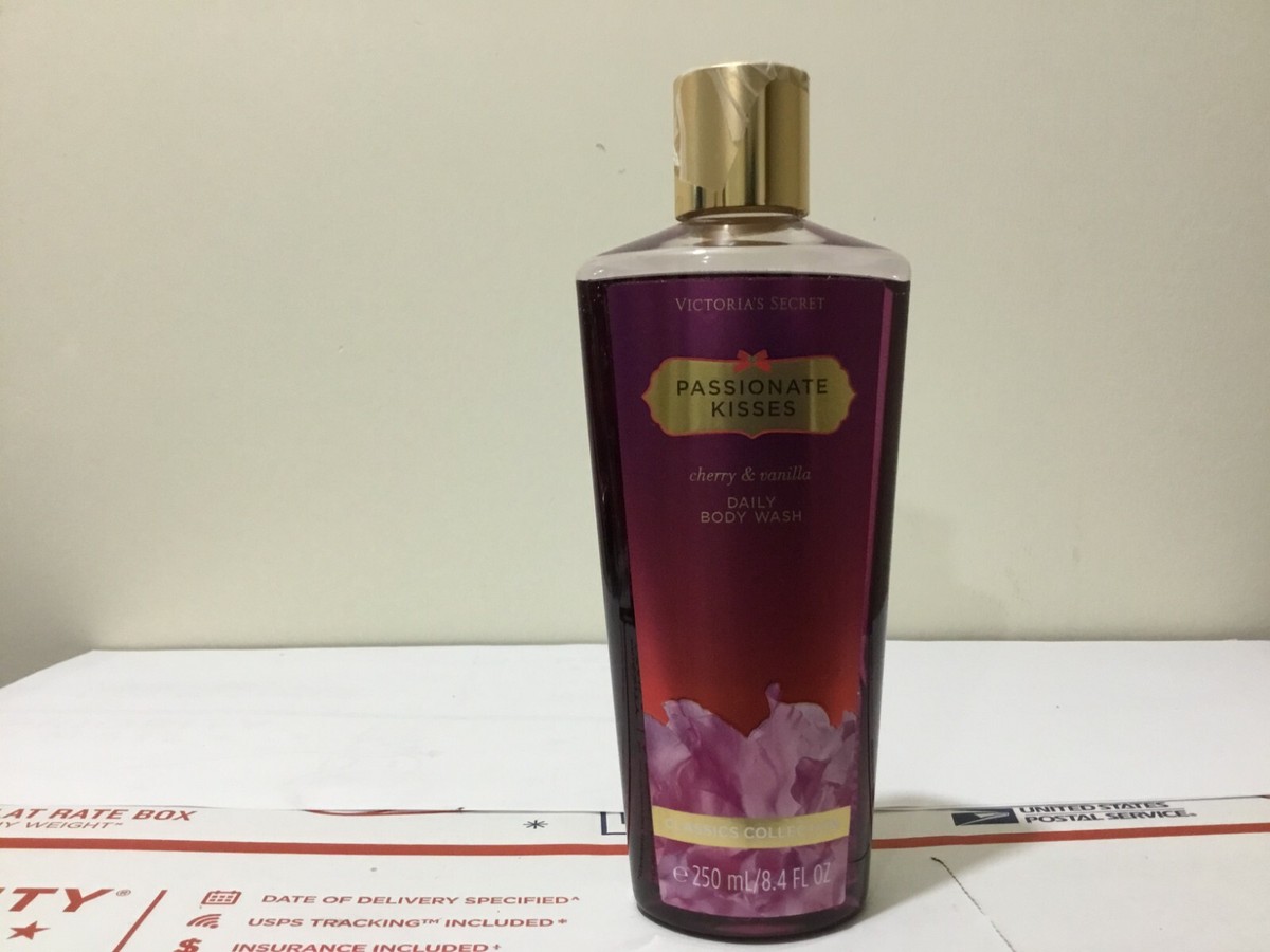 VICTORIA'S SECRET PASSIONATE KISSES BODY WASH HAND CREAM BODY