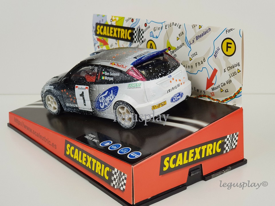 Slot car Scalextric 6062 Ford Focus WRC 