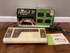 Paddle IV 4 Roberts The Pro Line Television Computer Games Console w/ Extras