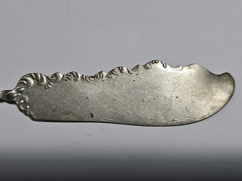 1901 Rogers Nickel Silver Twisted Style Master Butter Knife - Picture 8 of 8