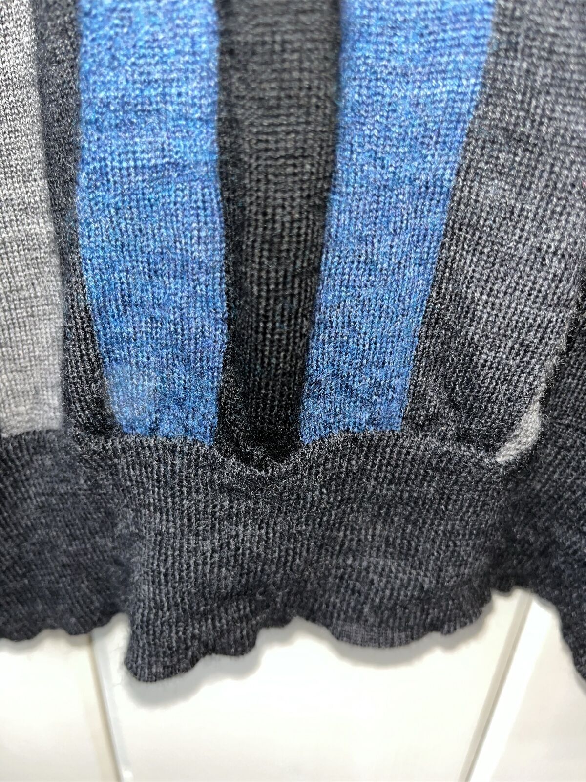 KENNETH ROBERTS Merino Wool Sweater Men XL  50”x3… - image 6