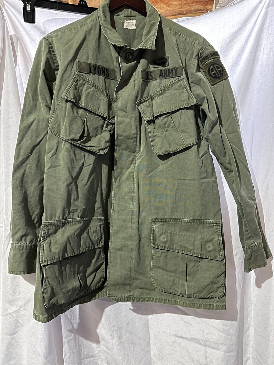 米軍フィールドジャケット　COAT MANS W/R SATEEN OG-107 COAT MANS FIELD W/HOOD NYLON COTTON SATEEN OG 107 M-65 フィールド
