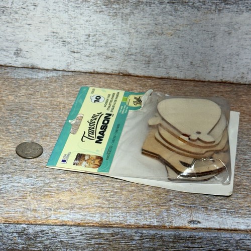 Loew Cornell Ball Transform Mason Wooden Tags Assorted FRESH FRUITS 10 Cts New - Picture 20 of 23