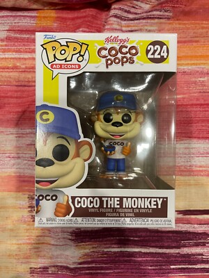 Funko Pop Ad Icons Kellogg's Coco Pops The Monkey 224 VERFÜGBAR NEU NEW MAI