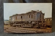 LMH Postcard VIRGINIAN Boxcab Electric Slow Motor VGN 113 EL-1A Princeton 1957