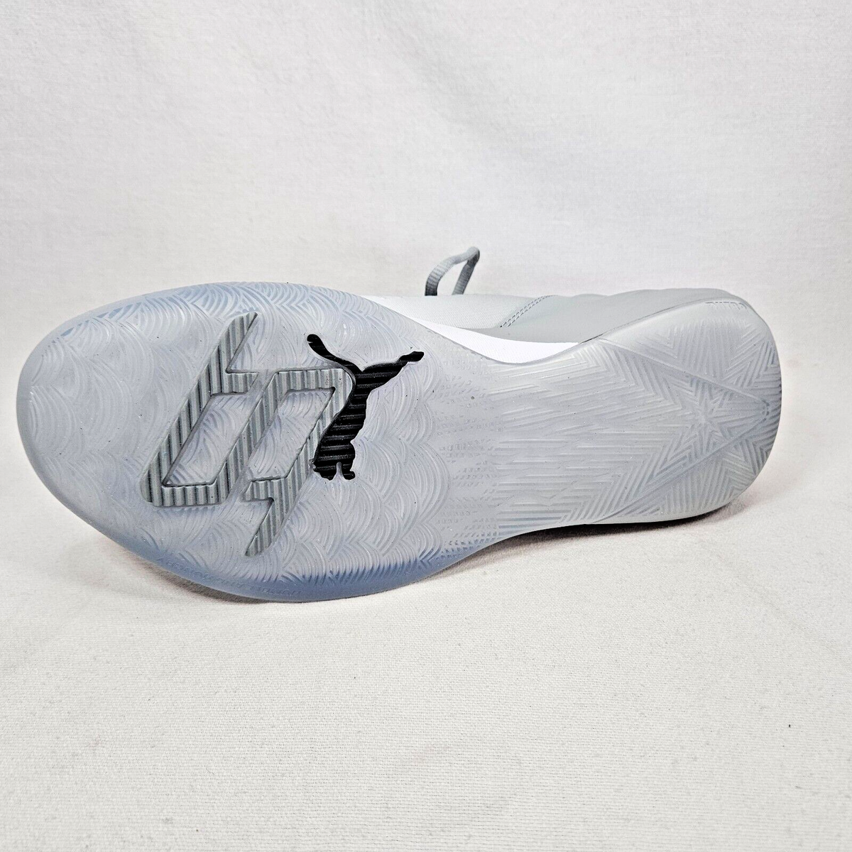 Puma Stewie 1 Team Basketball Womens SZ 11 Grey/White Athletic