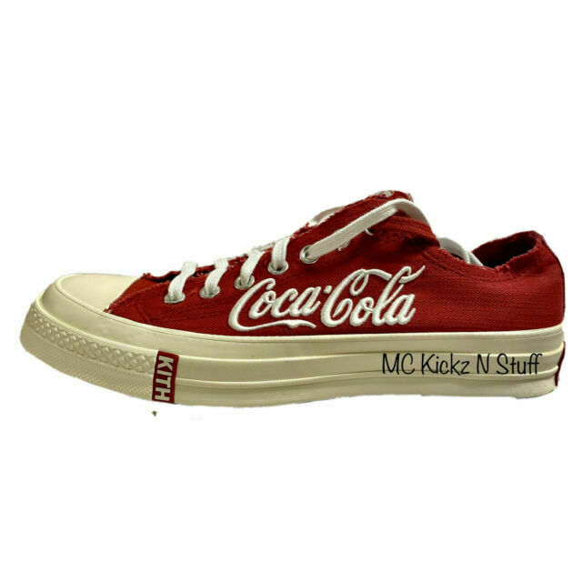 coca cola converse red