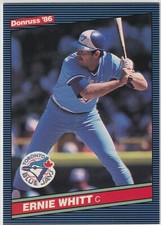 1986 Leaf Donruss - ERNIE WHITT - #559 - Toronto Blue Jays BOX FRESH