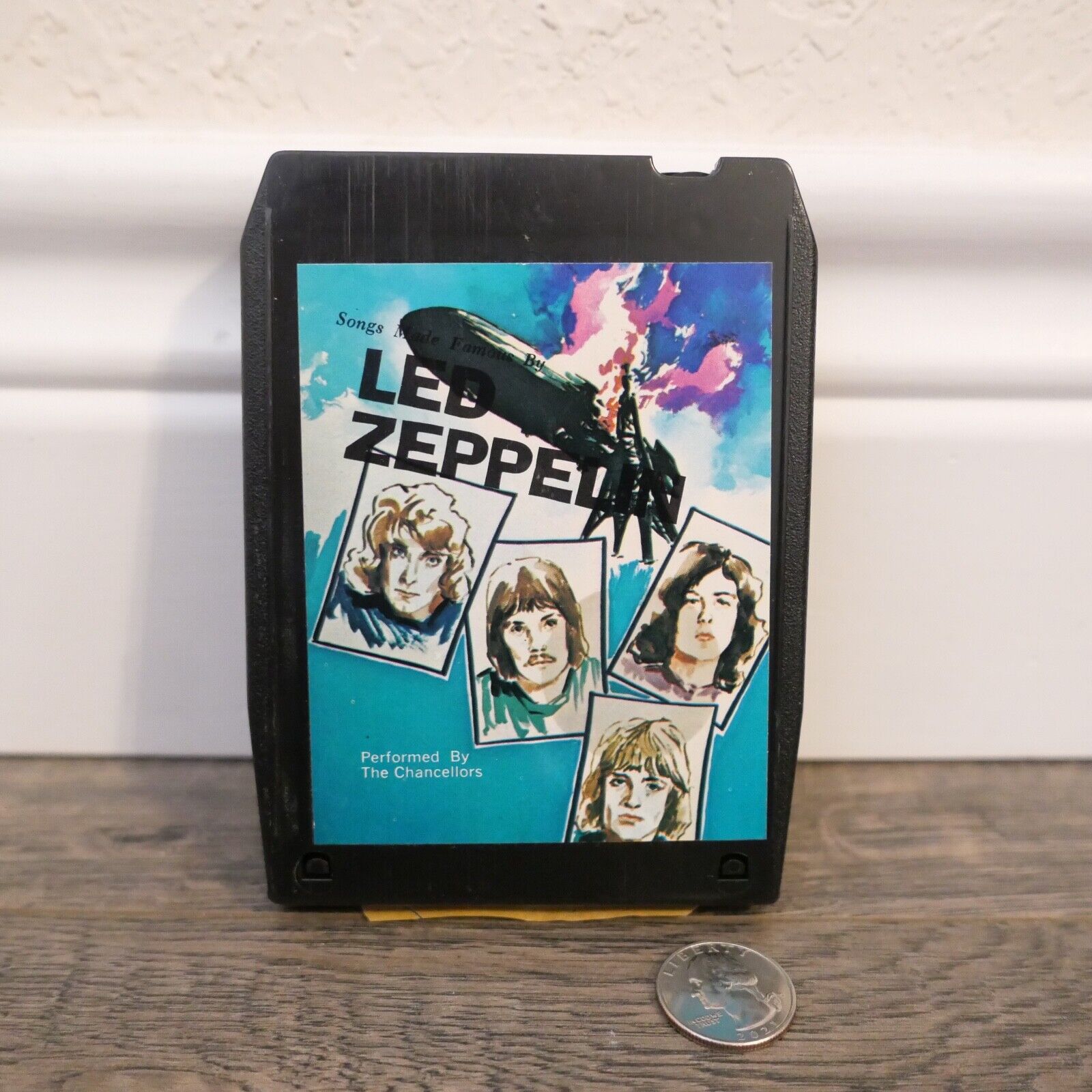 Songs Made Famous By Led Zeppelin Performed By The Chancellors 8 track tape !!!