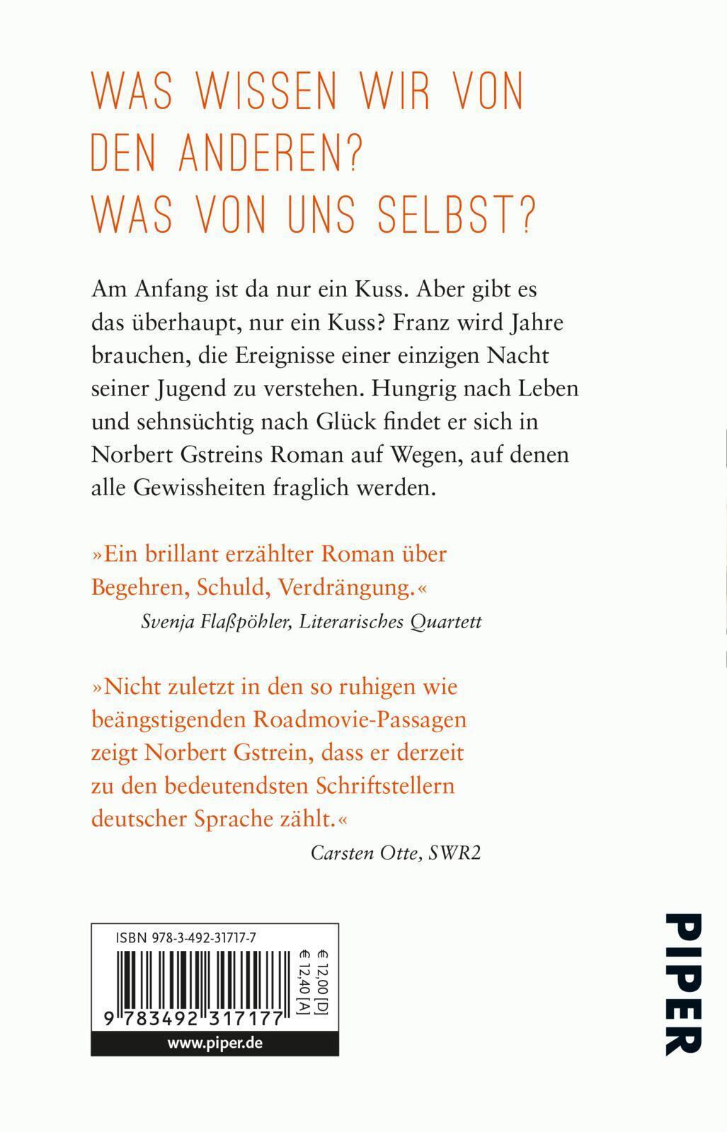 Thumbnail - Als Ich Jung War | Roman | Norbert Gstrein | Taschenbuch | 352 S. |