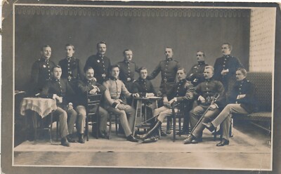 Nr-46957 Foto PK 1. Wk  K.u.K  Offiziere Linz a.d.D. O.Ö