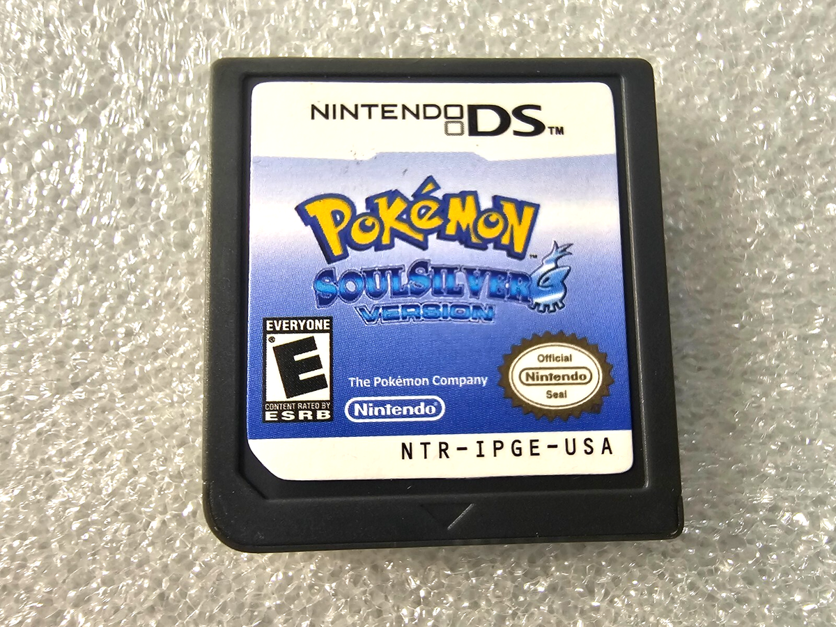 希少 ポケモン SOUL SILVER USA NINTENDO DS Nintendo DS Pokemon Soul Silver Japan NDS w/box pokewalker