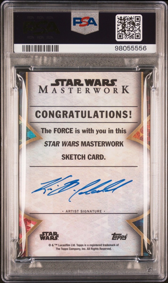 Topps - スケッチカード 2022 Topps Star Wars Masterwork 2022 TOPPS STAR WARS MASTERWORK SKETCH CARDS KEVIN B