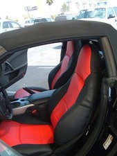Coverking Premium Leatherette Seat Covers For Chevy Corvette - Made To Order Coverking Premium Leatherette Seat Covers For Chevy Corvette - Made To Order