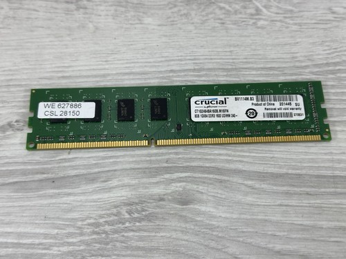 Crucial 8GB DDR3-1600MHz 240-Pin CT102464BA160B RAM Modul Arbeitsspeicher