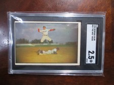 1953 BOWMAN COLOR #33 PEE WEE REESE DODGERS HOF SGC 2.5