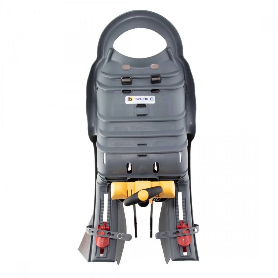 Assento de bicicleta infantil Bellelli Mr Fox montado em quadro para bicicletas 26", 27,5", 700C - Imagem 3 de 4