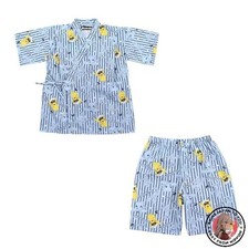 NOUVEAU pyjama Pokémon Broadcloth Jinbei manches courtes imprimé intégral 110...