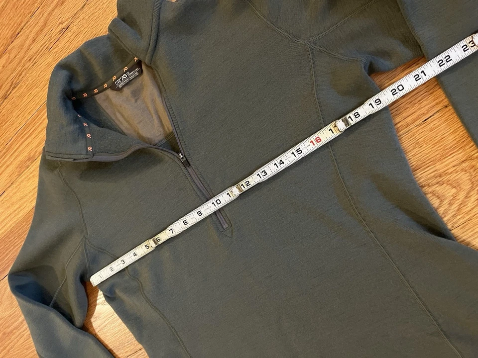 First lite Conifer Furnace EXP 350 MERINO-X Quarter Zip Wool Women’s L - Image 3 of 4