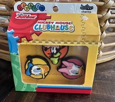 Jibbitz Mickey Mouse Clubhouse Disney Croc Charms Goofy Donald Duck Daisy New