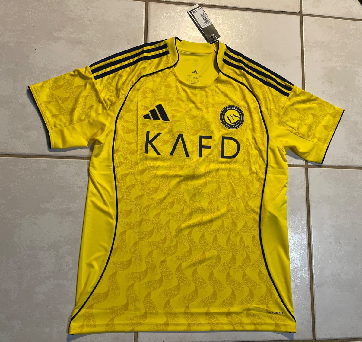 NWT ADIDAS AL NASSR FC RONALDO #7 2025/2026 Home JERSEY JN7982