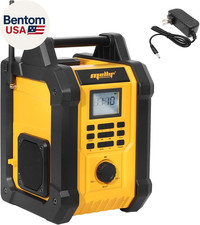 Mellif Jobsite Radio Speaker, Compatible with Dewalt 20V MAX Battery, IPX54 Wate