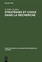 StratéGies Et Choix Dans La Recherche B. Salvo