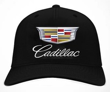 New Cadillac Luxury Racing Logo Baseball Cap Made In USA