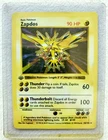 1999 POKEMON 1ST EDITION BASE SET HOLO ZAPDOS #16 16/102 WOTC VTG First Edition!