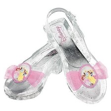 Disney Princess Heeled Sandal Shoes, Official Accessory, Fits Up to Size 6