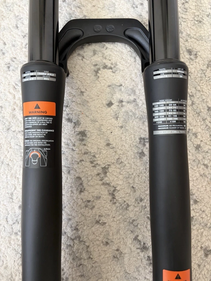 Horquilla de suspensión Giant Crest 34 Foto 3 de 4