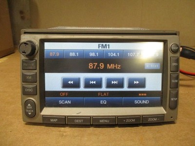 06-11 Hyundai Azera Radio Stereo CD Player Receiver Navigation lan-8671nh1