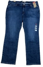 NWT Levi  s Classic Straight A Mid Rise Stretch Jeans Womens 22W