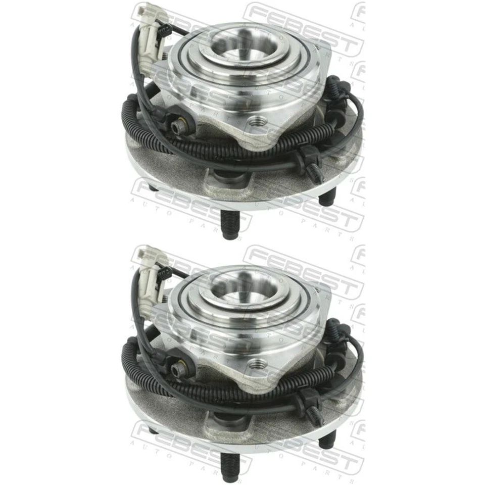 2x FEBEST Cubo Con Anillo ABS Delant. Apto para Jeep Cherokee Commander Grand L - Imagen 3 de 4