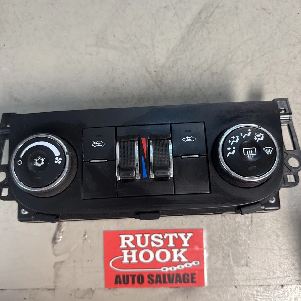 2012-16 Chevrolet Impala Temperature Control AC Heat 22884767 Foto 2 de 4