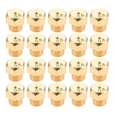 Kit de conversion de barbecue à gaz avec 20 pièces buses en laiton et utilisat