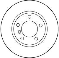 2Er Set Bremsscheiben TRW Automotive DF1537 BMW 1 160 673 34 11 1 160 673