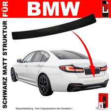 Lackschutzfolie Ladekantenschutz für BMW 5er G30 Limo 2017-2023 Schwarz matt 