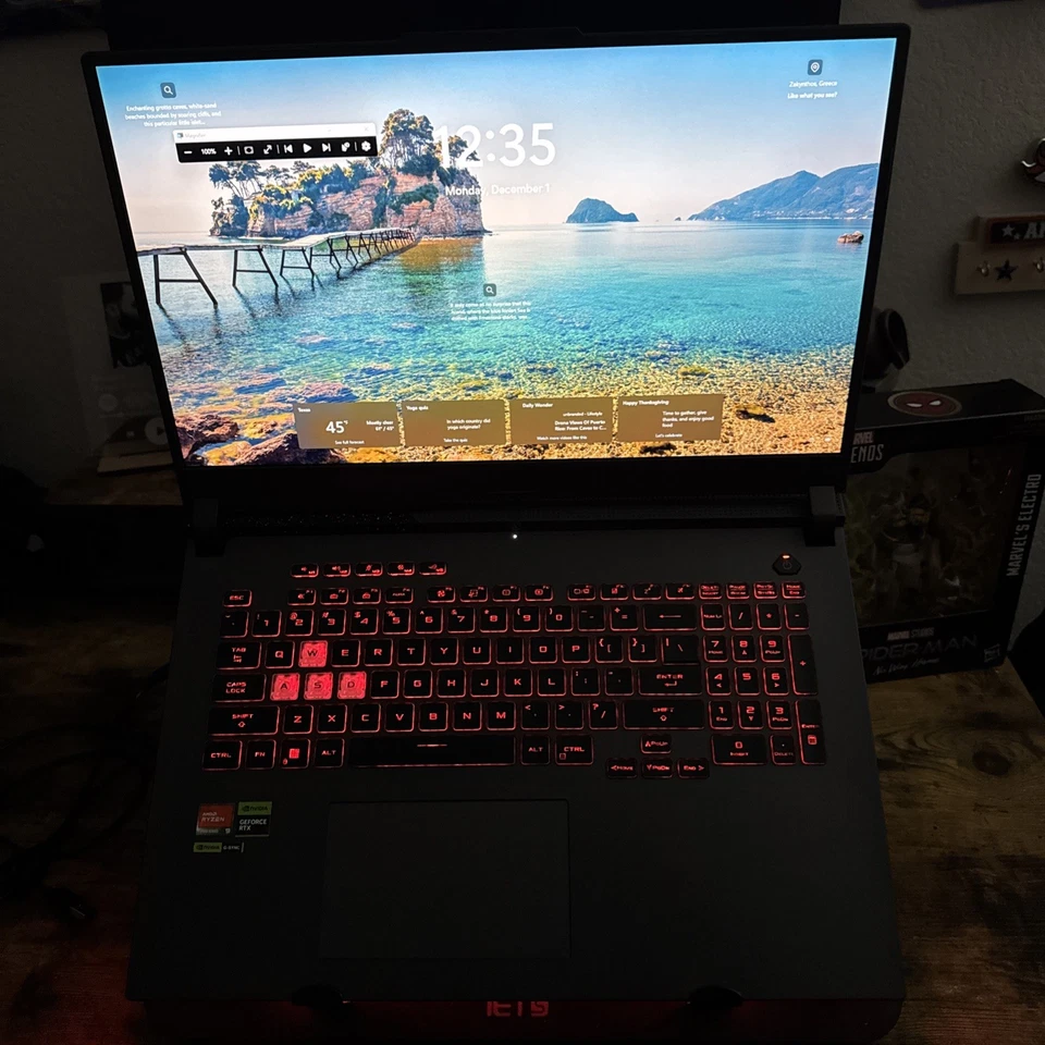 Asus Rog Strix G17 Gaming Laptop G713P AMD Ryzen 9 16 GB DDR5 RAM - Image 4 of 4