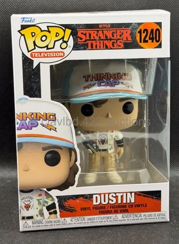 Funko POP!  Stranger Things 4: Dustin Henderson - 1240 Television vinyl figure