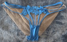 Honey Birdette Womens Blue Panty Size M Linge...