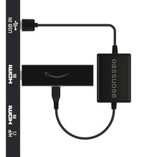 USB Power Cable Adapter Fire TV Stick Powers Streaming Sticks Directly Use