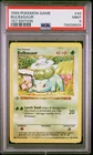 Pokemon Bulbasaur Base Set Shadowless 1st Edition 44/102 PSA 9 Mint